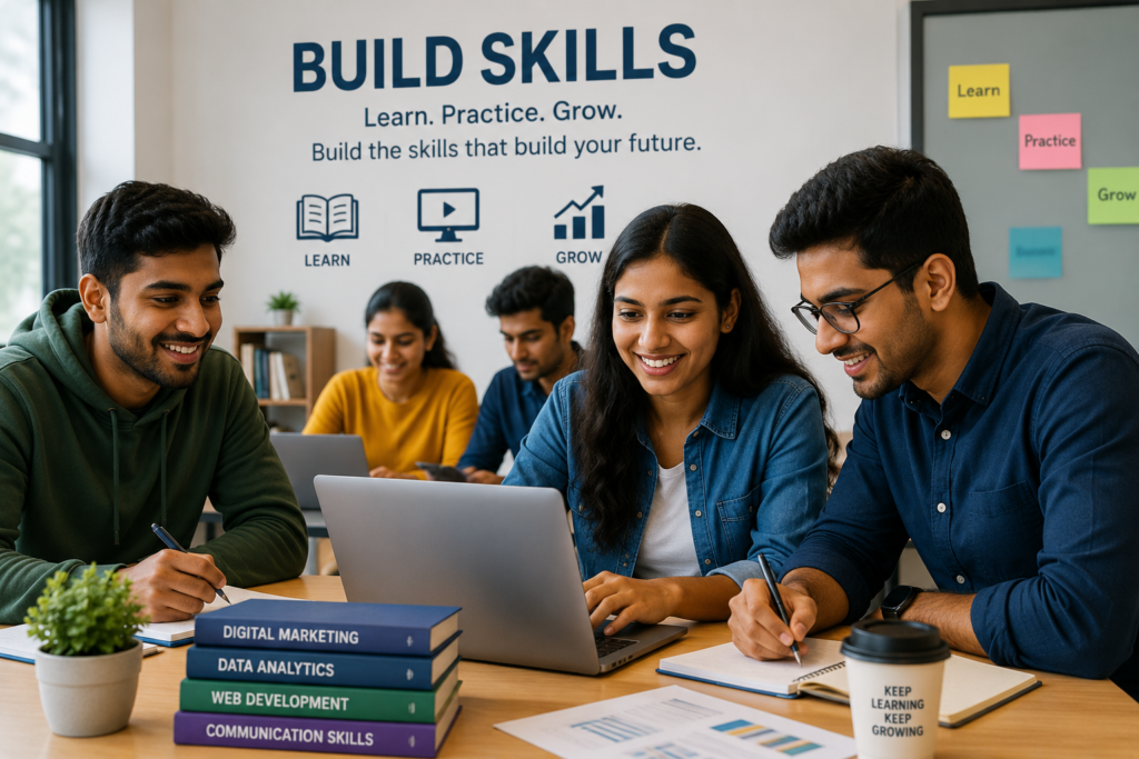 Build skills and training opportunities in India