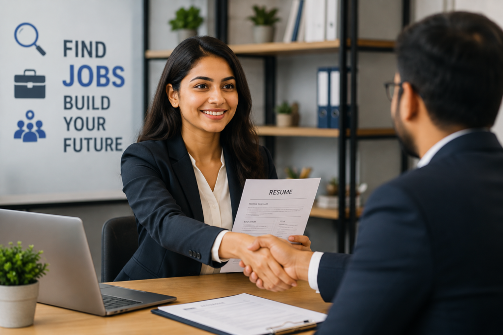 Job opportunities in India and recruitment career guidance